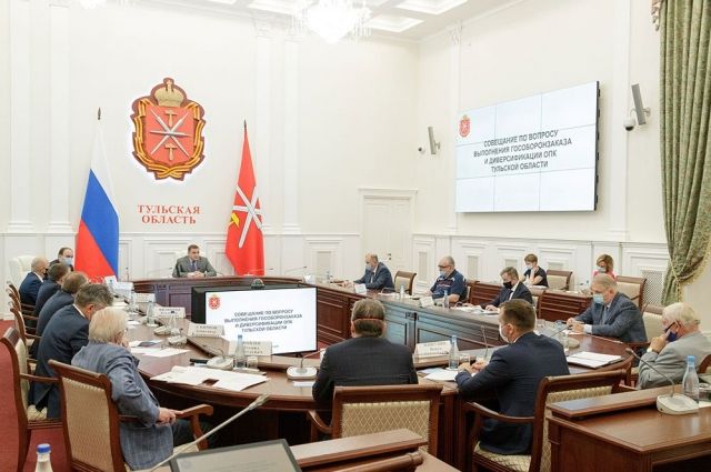 Алексей Дюмин встретился с&nbsp;тульскими оборонщиками